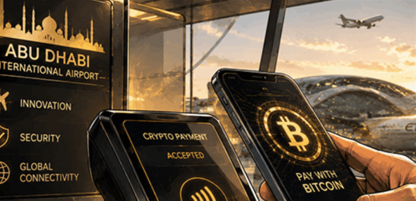 الدفع بالعملات الرقمية يصل إلى مطار أبوظبي مشروع جديد في زايد الدولي