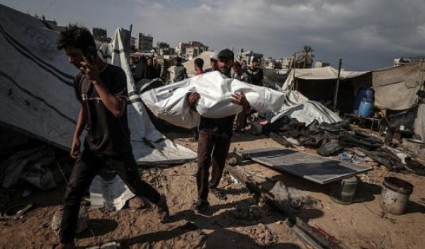 استشهاد طفلين في غارة إسرائيلية على خان يونس جنوب قطاع غزة استشهاد طفلين في غارة إسرائيلية على خان يونس جنوب قطاع غزة