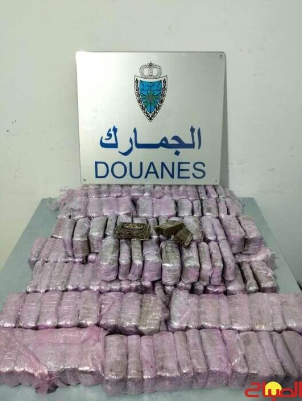 إحباط محاولة لتهريب الحشيش بباب سبتة