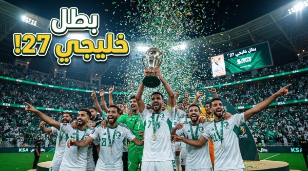 صقور السعودية تعانق المجد تتويج تاريخي بلقب خليجي 27 بعد إسقاط الإمارات بثنائية نظيفة صقور السعودية تعانق المجد تتويج تاريخي بلقب خليجي 27 بعد إسقاط الإمارات بثنائية نظيفة