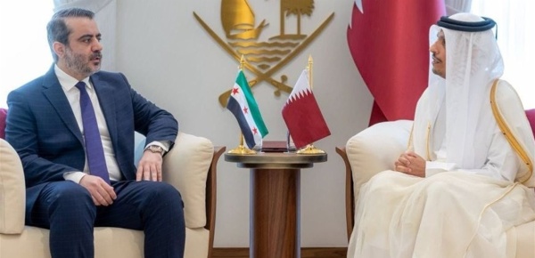 الأوضاع في المنطقة بين الشيباني ووزير الخارجية القطري الأوضاع في المنطقة بين الشيباني ووزير الخارجية القطري