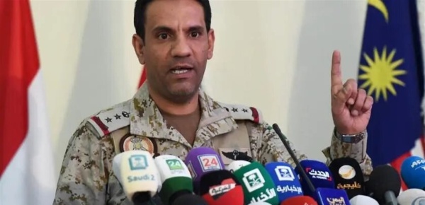 التحالف في حال استمرار المليشيا الحوثية بأعمالها العدائية فإن ه سيتم الرد على ذلك دون تهاون التحالف في حال استمرار المليشيا الحوثية بأعمالها العدائية فإن ه سيتم الرد على ذلك دون تهاون