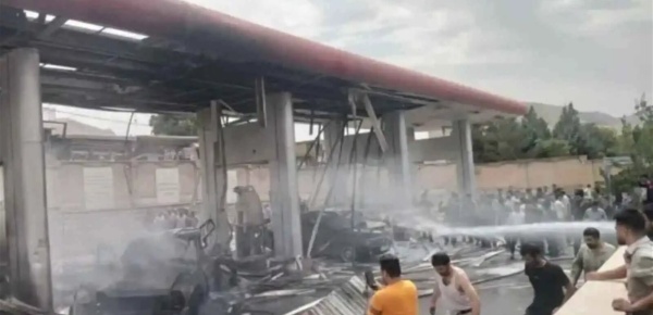 قتيل وجرحى إنفجار في محطة غاز غربي إيران