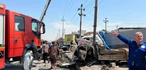 مقتل 4 أشخاص وإصابة 8 آخرين في حادث مروع في أربيل