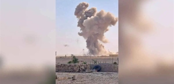 فيديو من سوريا إنفجار كبير هز دير الزور