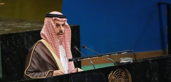 وزير الخارجية السعودي نثمن خطوات فرنسا والمملكة المتحدة وكندا للاعتراف بفلسطين