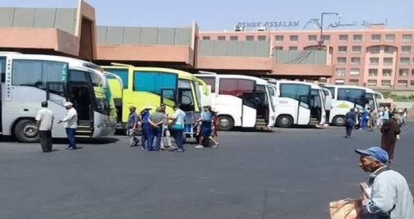 مهنيو النقل العمومي يراسلون وزير النقل احتجاحا على مشروع ترحيل المحطة الطرقية باب دكالة إلى العزوزية مهنيو النقل العمومي يراسلون وزير النقل احتجاحا على مشروع ترحيل المحطة الطرقية باب دكالة إلى العزوزية