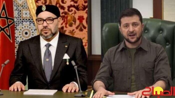 الملك يهنئ الرئيس الأوكراني بمناسبة العيد الوطني لبلاده الملك يهنئ الرئيس الأوكراني بمناسبة العيد الوطني لبلاده