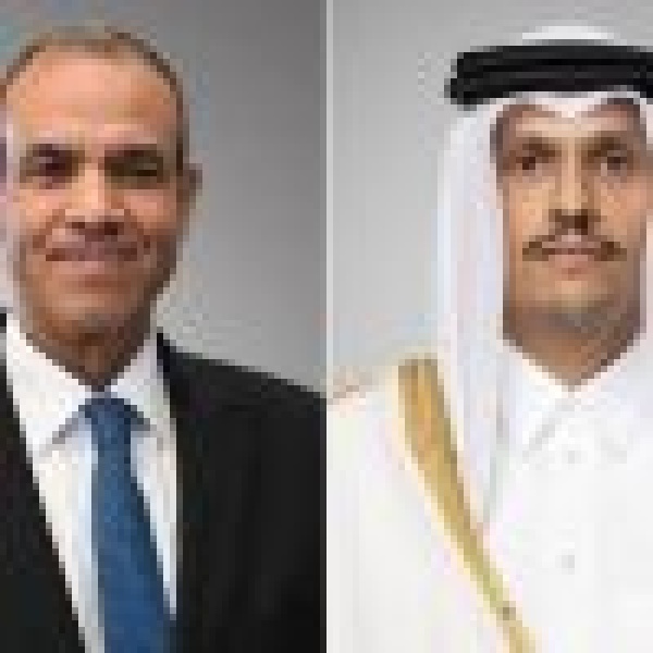 وزيرا خارجية مصر وقطر يبحثان هاتفي ا مستجدات الأوضاع