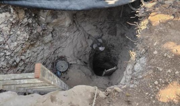 شرطة الاحتلال تزعم العثور على نفق بعمق 25 متر ا وأسلحة في قلقيلية