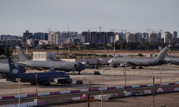 إجلاء أكبر سرب طائرات تزود بالوقود من إسرائيل أمريكا تبدأ مغادرة الشرق الأوسط