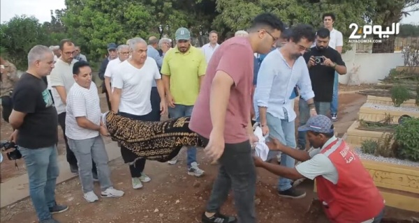 تشييع الصحافي حميد برادة بحضور شخصيات سياسية وإعلامية وأكاديمية فيديو