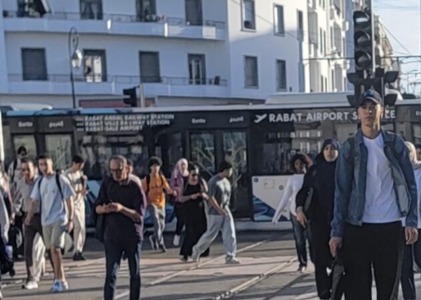 عطب حافلة يربك حركة الطرامواي بالرباط في ذروة تنقل الموظفين والطلبة