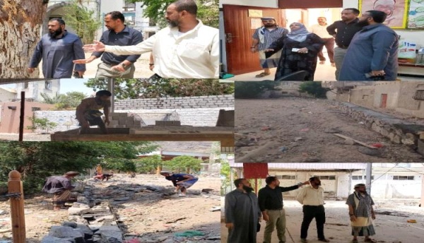 مدير عام التواهي يتفقد سير العمل ومستوى الإنجاز في مشروع إصلاحات ثانوية تمنع و مدرسة الهمداني مدير عام التواهي يتفقد سير العمل ومستوى الإنجاز في مشروع إصلاحات ثانوية تمنع و مدرسة الهمداني