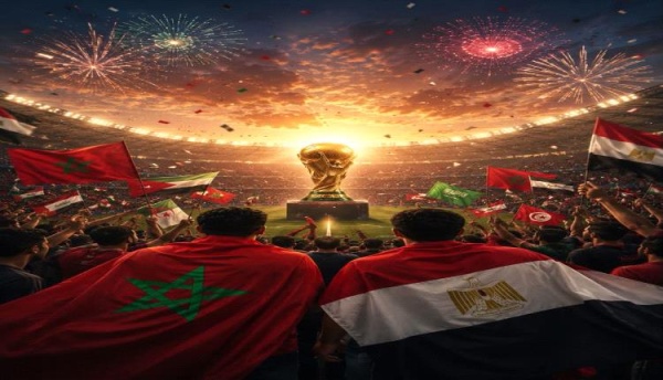 مصر والمغرب يحققان رقم ا تاريخي ا في كأس العالم 2026 مصر والمغرب يحققان رقم ا تاريخي ا في كأس العالم 2026