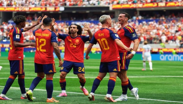 إسبانيا تفوز على بلجيكا بثنائية وتضرب موعد مع فرنسا في نصف نهائي كأس العالم