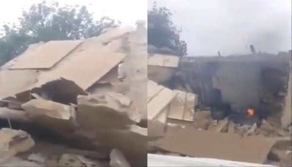 مواطن يفجر اسطوانة غاز لمواجهة حملة حوثية بإب مواطن يفجر اسطوانة غاز لمواجهة حملة حوثية بإب