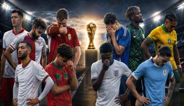 مونديال 2026 من أبرز النجوم الغائبين مونديال 2026 من أبرز النجوم الغائبين