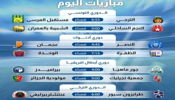 برشلونة وتشيلسي وآرسنال مواعيد مباريات اليوم الأحد والقنوات الناقلة
