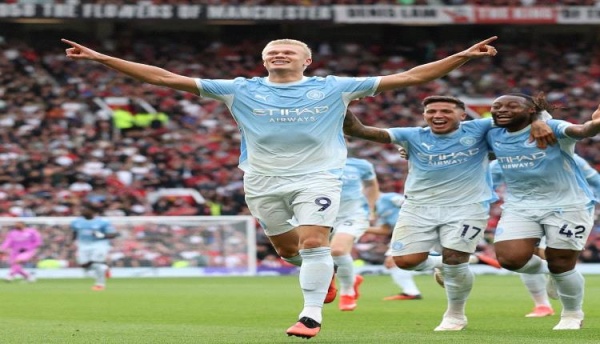 هالاند يقود مانشستر سيتي لحسم الديربي