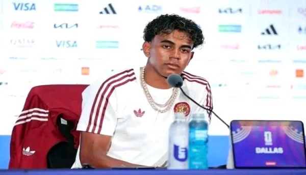 لامين يامال يوجه رسالة مفاجئة لمنتخب مصر