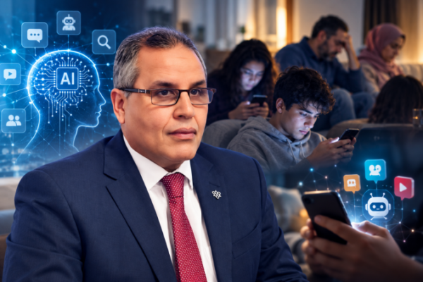 باحث بجامعة مانشستر يحذر من تأثير الذكاء الاصطناعي على الشباب وتفكك الروابط الأسرية باحث بجامعة مانشستر يحذر من تأثير الذكاء الاصطناعي على الشباب وتفكك الروابط الأسرية