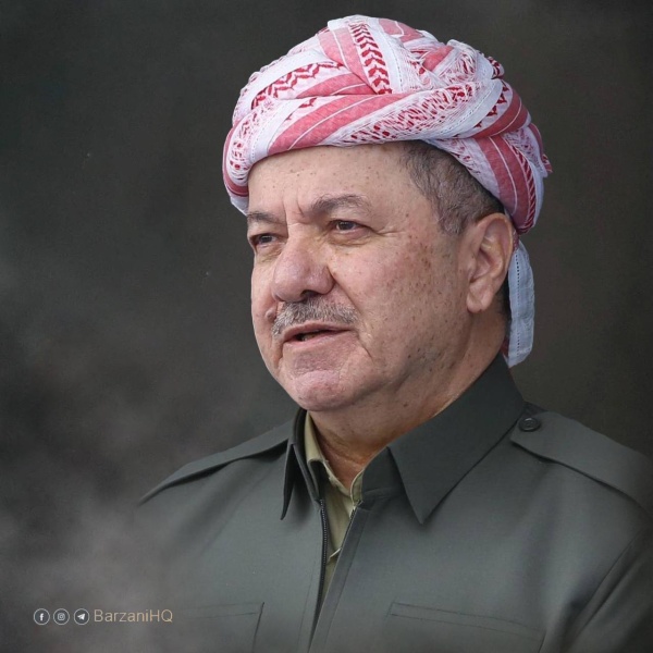 الرئيس بارزاني يوجه رسالة تعزية إلى أمير الإيزيديين