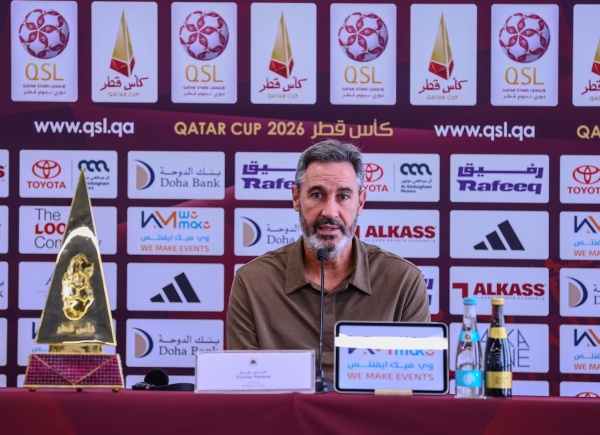 فيسنتي مورينو مدرب الريان الكؤوس تختلف عن الدوري ومواجهة الشمال ستكون صعبة للغاية فيسنتي مورينو مدرب الريان الكؤوس تختلف عن الدوري ومواجهة الشمال ستكون صعبة للغاية