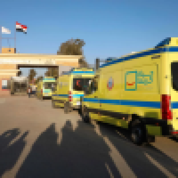 معبر رفح البري يستقبل 81 جريح ا ومريض ا ومرافق ا فلسطيني ا