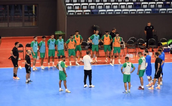 المنتخب الوطني المغربي للفوتسال يدخل المرحلة الأخيرة من استعداداته لكأس إفريقيا للأمم