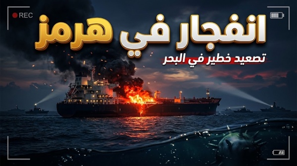 عاجل لغم بحري يشعل ناقلة نفط في مضيق هرمز هل بدأت حرب الناقلات عاجل لغم بحري يشعل ناقلة نفط في مضيق هرمز هل بدأت حرب الناقلات