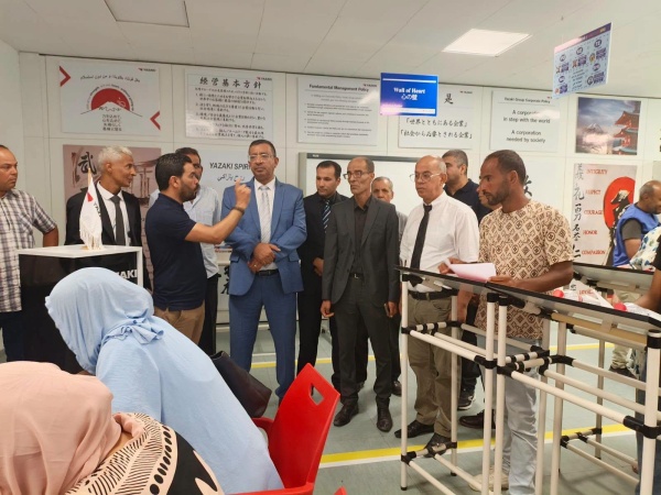 قفصة والي الجهة يشرف على انتداب 600 عون بشركة يازاكي قفصة والي الجهة يشرف على انتداب 600 عون بشركة يازاكي
