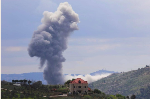 the zionist enemy continues to bomb southern lebanon the zionist enemy continues to bomb southern lebanon