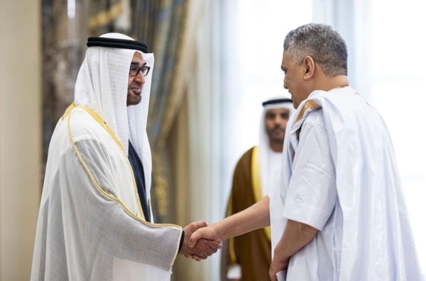 سفير موريتانيا الجديد يقدم أوراق اعتماده لرئيس الإمارات سفير موريتانيا الجديد يقدم أوراق اعتماده لرئيس الإمارات