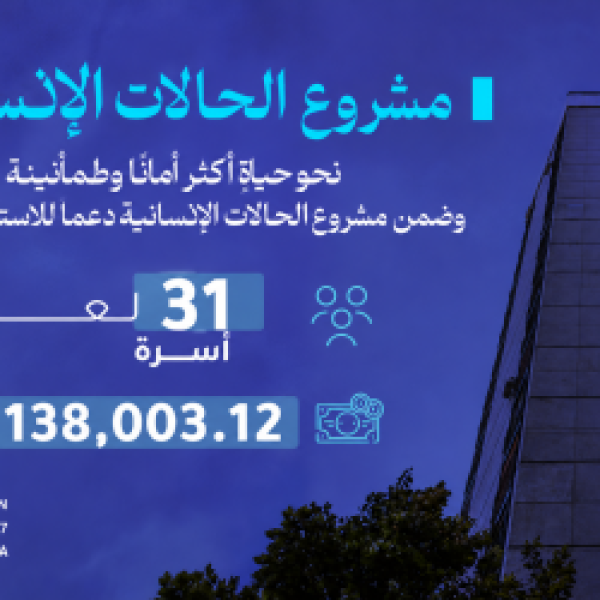 جمعية غراس تدعم 31 أسرة ضمن مشروع الحالات الإنسانية