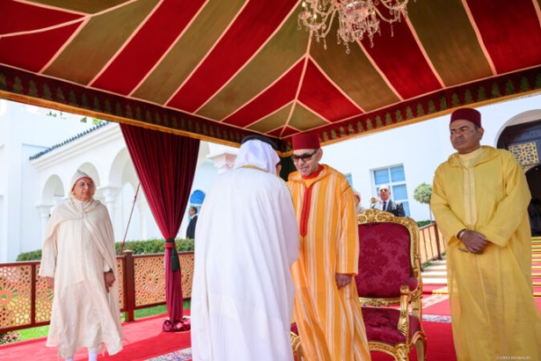 الملك محمد السادس يترأس بالمضيق حفل استقبال بمناسبة عيد العرش الملك محمد السادس يترأس بالمضيق حفل استقبال بمناسبة عيد العرش