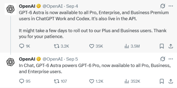 gpt 6 astra ما الذي يفعله نموذج openai الجديد
