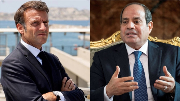 السيسي وماكرون يبحثان الأوضاع في المنطقة السيسي وماكرون يبحثان الأوضاع في المنطقة