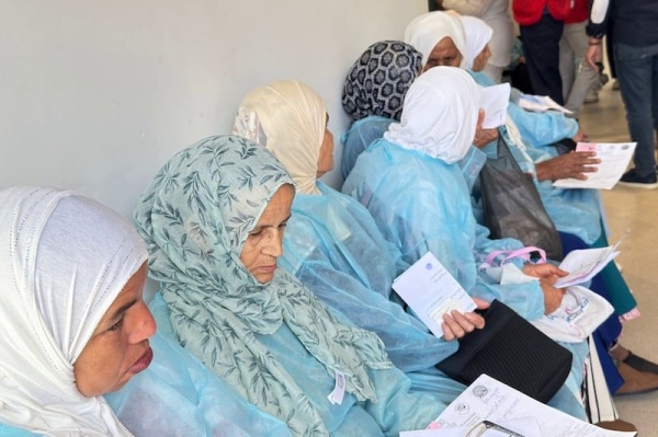 حملة طبية تزيل الجلالة بالقصر الكبير حملة طبية تزيل الجلالة بالقصر الكبير