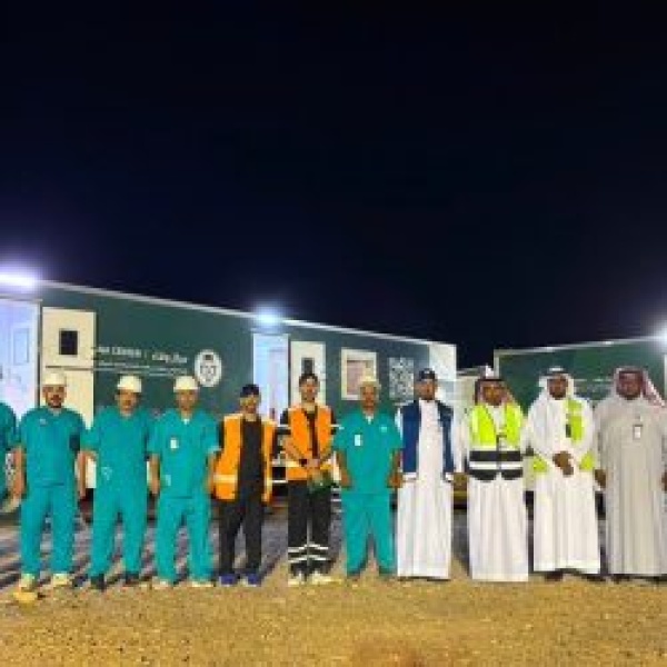 مركز وقاء ينفذ فرضية إنشاء معسكر طوارئ ميداني بمنطقة مكة المكرمة لتعزيز الجاهزية اللوجستية