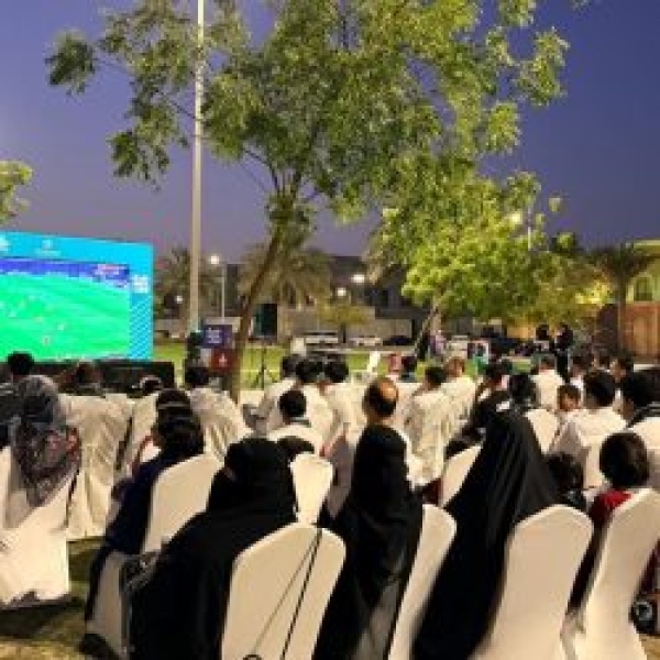 أمانة الشرقية تحو ل الحدائق إلى منصات مونديالية لمؤازرة الأخضر
