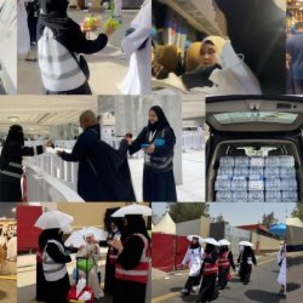 جمعية أضواء الخير تنفذ حزمة مبادرات نوعية لخدمة ضيوف الرحمن