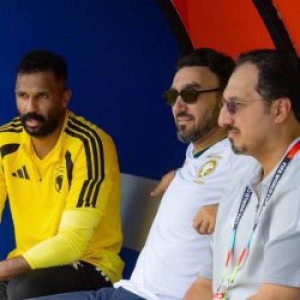 وزير الرياضة والمسحل في تدريب الأخضر قبل موقعة إسبانيا في كأس العالم 2026 وزير الرياضة والمسحل في تدريب الأخضر قبل موقعة إسبانيا في كأس العالم 2026
