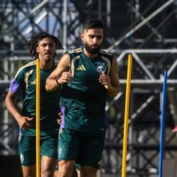 الأخضر السعودي يختتم استعداداته لمواجهة منتخب الأوروغواي