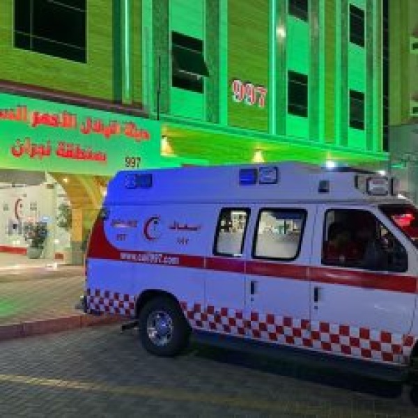 الهلال الأحمر بنجران يباشر 1213 بلاغ ا إسعافي ا خلال يونيو