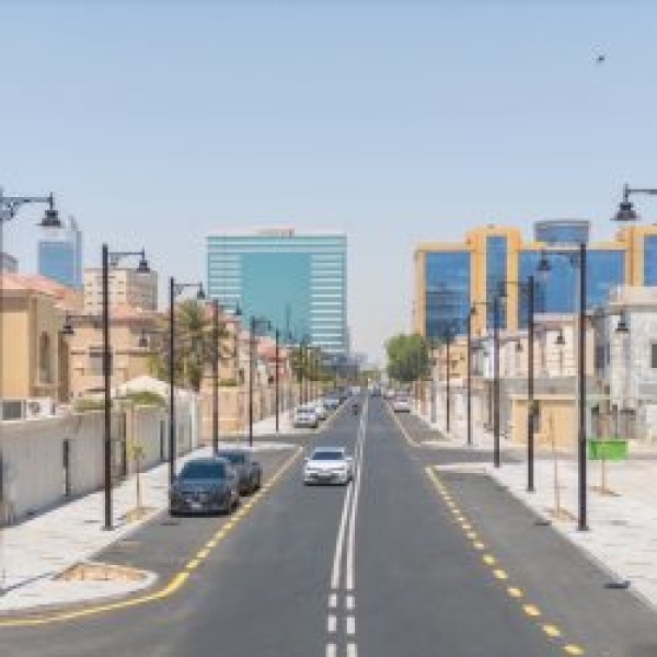 أمانة الشرقية تنجز 96 من تطوير شارع 13 بحي اليرموك في الخبر أمانة الشرقية تنجز 96 من تطوير شارع 13 بحي اليرموك في الخبر