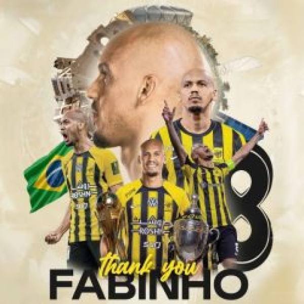 الاتحاد يعلن رحيل لاعبه البرازيلي فابينيو رسمي ا الاتحاد يعلن رحيل لاعبه البرازيلي فابينيو رسمي ا