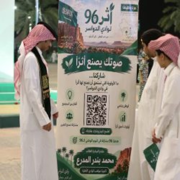 مبادرة شبابية بوادي الدواسر تستطلع أولويات التنمية وتعزز المشاركة المجتمعية مبادرة شبابية بوادي الدواسر تستطلع أولويات التنمية وتعزز المشاركة المجتمعية