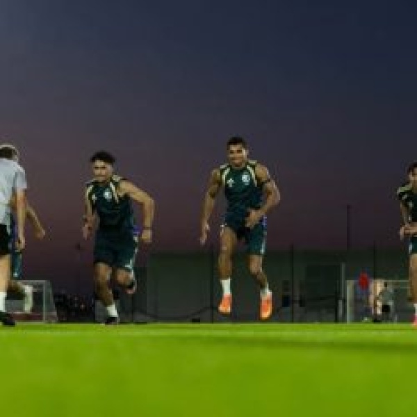 الأخضر السعودي تحت 20 عام ا يختتم تصفيات كأس آسيا بمواجهة قطر الأخضر السعودي تحت 20 عام ا يختتم تصفيات كأس آسيا بمواجهة قطر