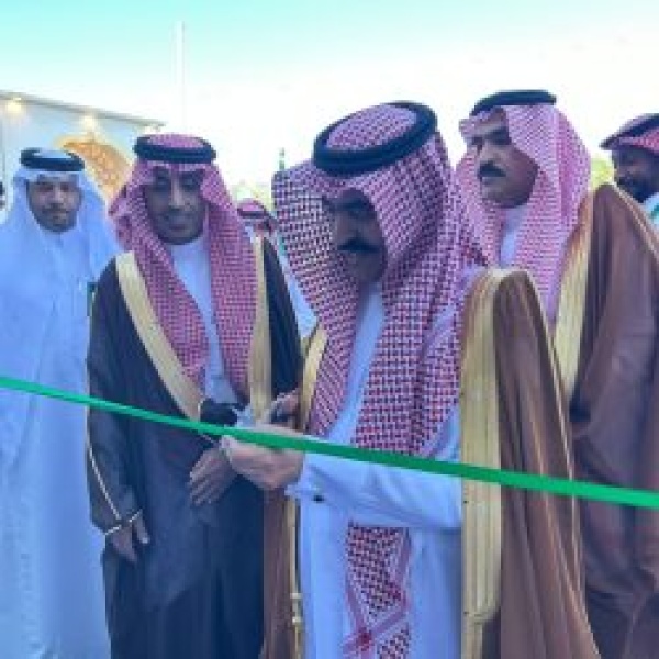 وكيل محافظة تيماء يفتتح مهرجان المنتجات الزراعية الرابع بمحافظة تيماء